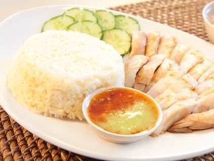 (Reg)HainaneseChicken Rice (Reg)海南雞飯一碟